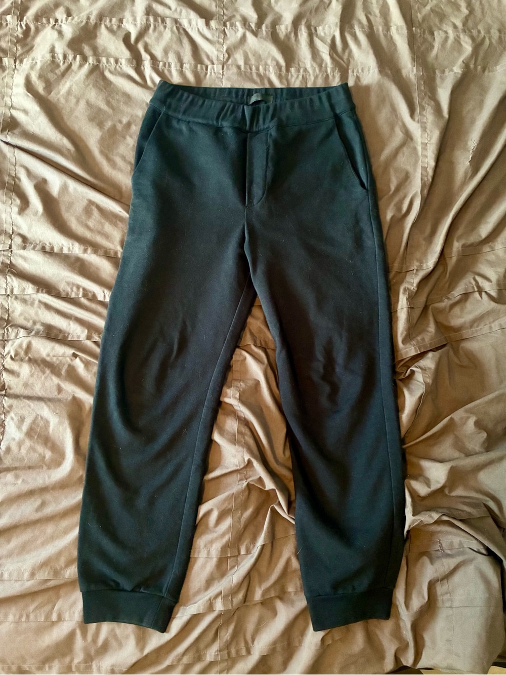 Prada Re-Nylon Pocket Black Sweatpants Joggers